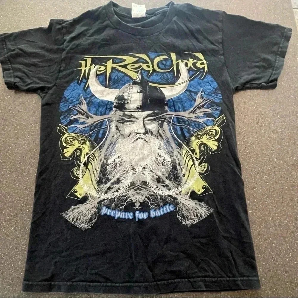 HTF Y2K The Red Chord Prepare To Battle Hardcore Music Shirt Size Small